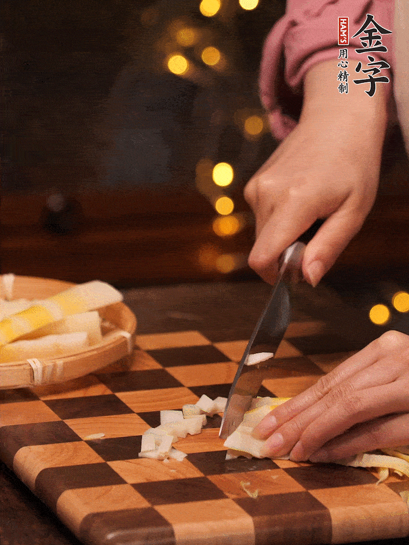 春筍，焯水切