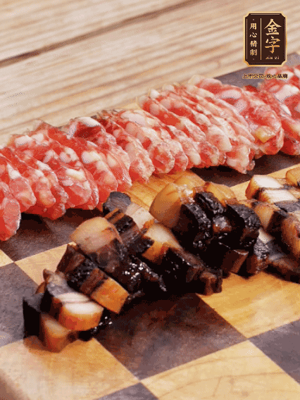 金字二八臘腸、金字醬油肉切薄片